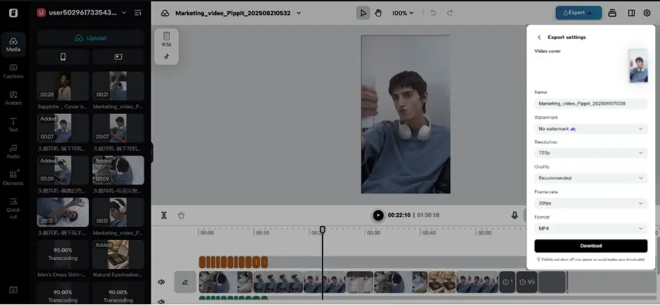 Consistency between Multiple Clips